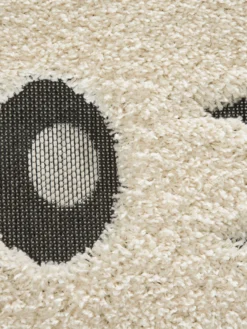 Kinder-Teppich, Hellgrau 9 Kinder-Teppich, Hellgrau -Haushaltsgegenstände Geschäft Quagga KinderTeppich Grau Hellgrau 120rund lup2