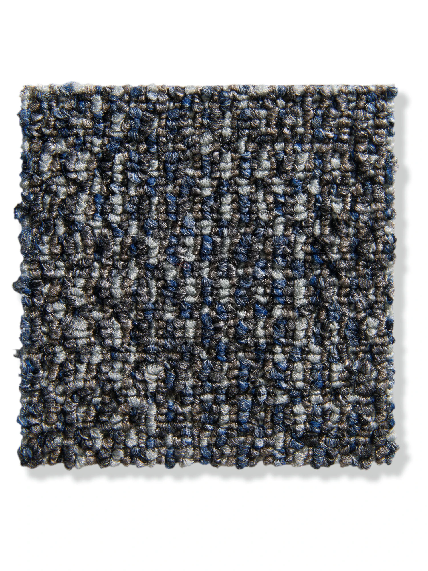 Teppichbodenfliese, Blaugrau 1 Teppichbodenfliese, Blaugrau