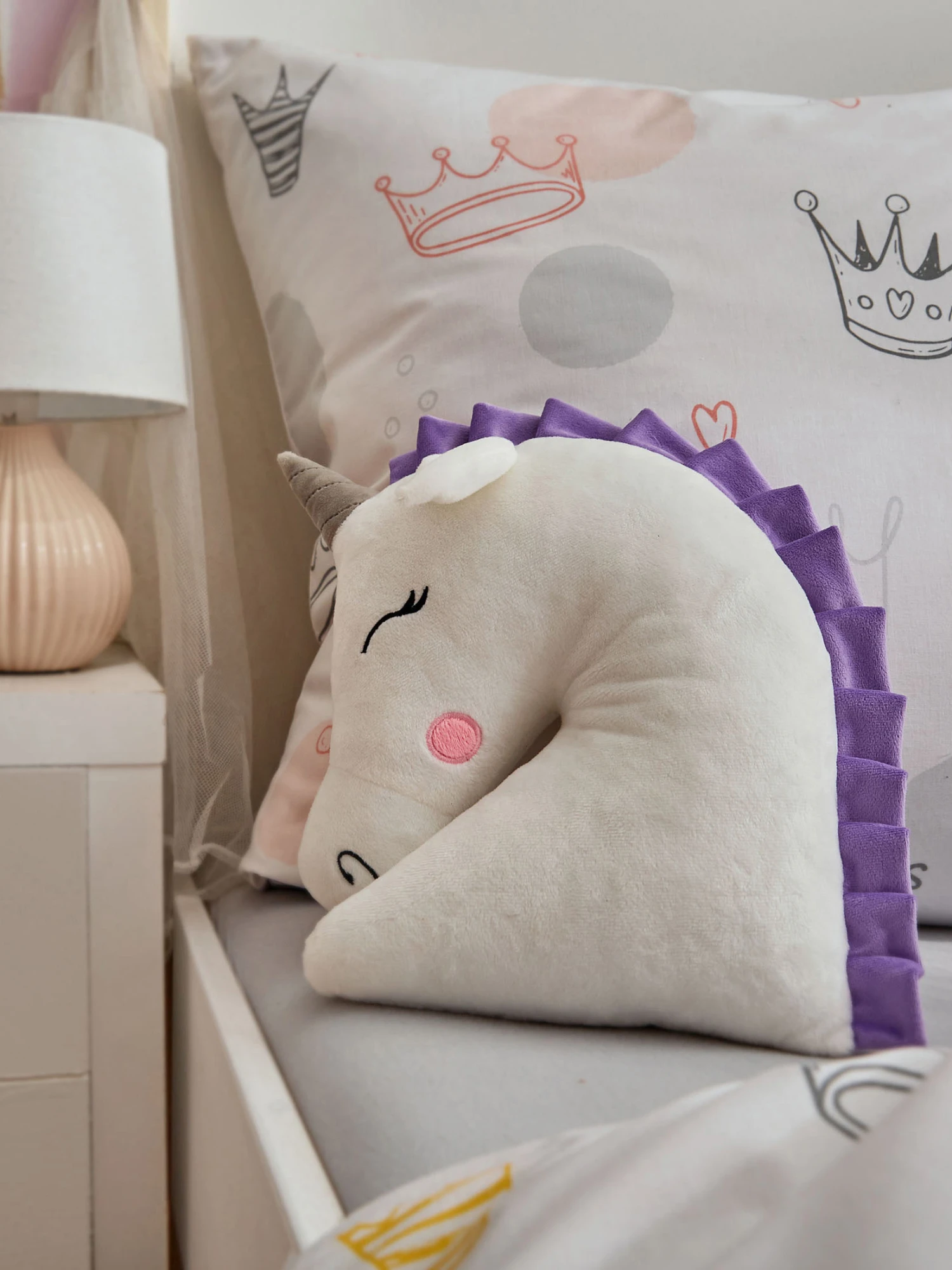 Kissen, Wollweiss 1 Kissen, Wollweiss