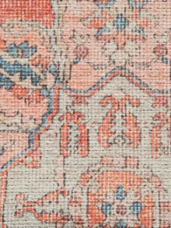 Vintage-Teppich, Rot -Haushaltsgegenstände Geschäft Ranjanpur VintageTeppich Rot 160x230 lup