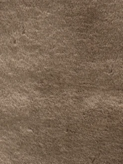 Sitzauflage, Cappuccino -Haushaltsgegenstände Geschäft Ranua Kunstfell Sitzkissen Braun Cappuccino lup