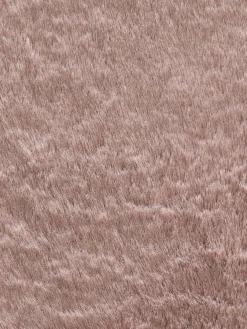 Sitzauflage, Rose -Haushaltsgegenstände Geschäft Ranua Kunstfell Sitzkissen Rosa Rose lup