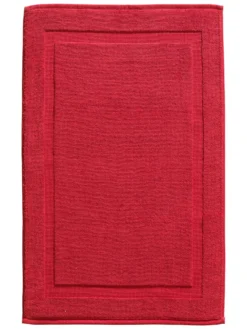 Badematte, Purpurrot