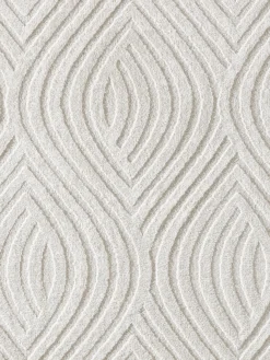 Moderner Teppich, Offwhite -Haushaltsgegenstände Geschäft Rombo ModernerTeppich Creme Offwhite 160x230 lup