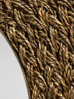 Spiegel, Natural -Haushaltsgegenstände Geschäft Rondell Spiegel Hellbraun Natural 50rund lup