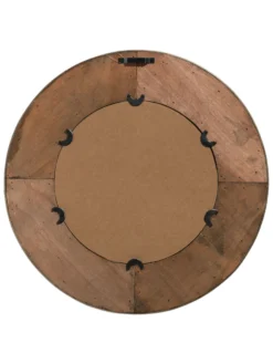 Spiegel, Natural -Haushaltsgegenstände Geschäft Rondell Spiegel Hellbraun Natural 50rund ruk