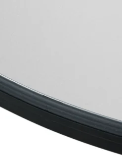 Spiegel, Schwarz -Haushaltsgegenstände Geschäft RoundBeauty Spiegel Schwarz 80rund lup