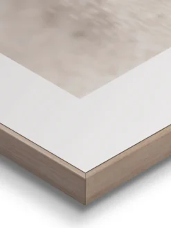 Leinwand Druck, Hellgrau -Haushaltsgegenstände Geschäft SandyHands Druckgerahmt Hellgrau 50x70 lup2