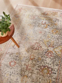 Vintage-Teppich, Villa Des Arts -Haushaltsgegenstände Geschäft Sanguis Vintageteppich Grau Villadesarts 160x230 spar