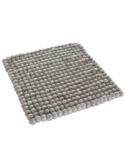 Sitzauflage, Stone Grey 6 Sitzauflage, Stone Grey -Haushaltsgegenstände Geschäft Sannerud Filzkugel Sitzkissen grau Stonegrey 40x40 sper