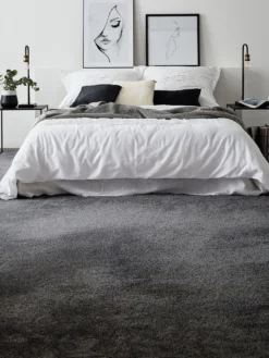 Velours-Teppichboden, Anthrazit