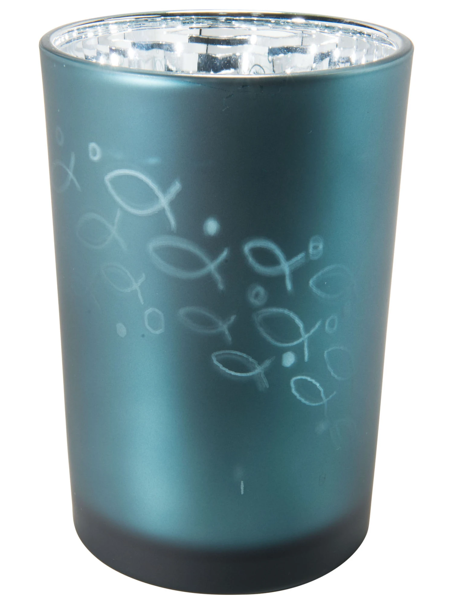 Teelichthalter, Blau 1 Teelichthalter, Blau