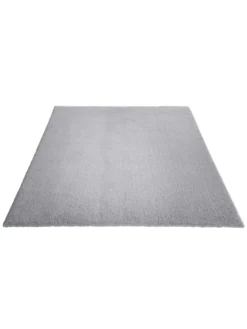 Hochflor-Teppich, Hellgrau 6 Hochflor-Teppich, Hellgrau -Haushaltsgegenstände Geschäft Sensation UniTeppich Hellgrau 160x230 fper