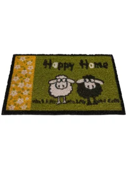 Fußmatte, Hellgrün -Haushaltsgegenstände Geschäft Sheep Fussmatte gruen Hellgruen 40x60 fper
