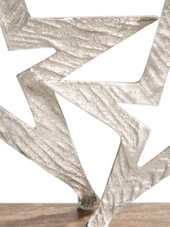 Aufsteller, Silber -Haushaltsgegenstände Geschäft Silverstars Aufsteller Silber 8x28x202C3 lup