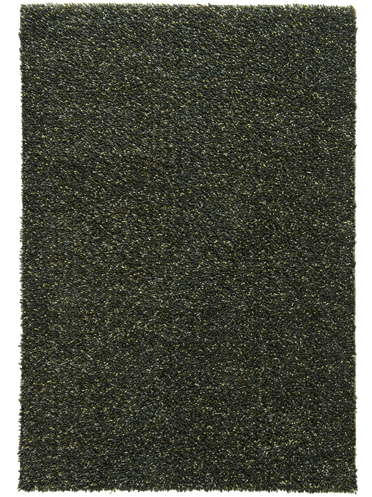 Hochflor-Teppich, Dunkelgrün 2 Hochflor-Teppich, Dunkelgrün – Bild 2