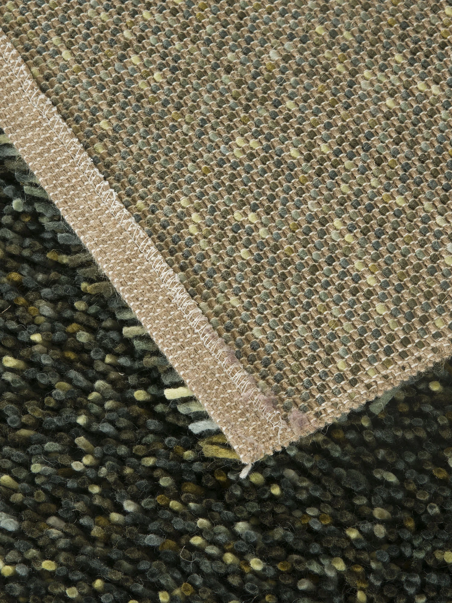 Hochflor-Teppich, Dunkelgrün 5 Hochflor-Teppich, Dunkelgrün – Bild 5