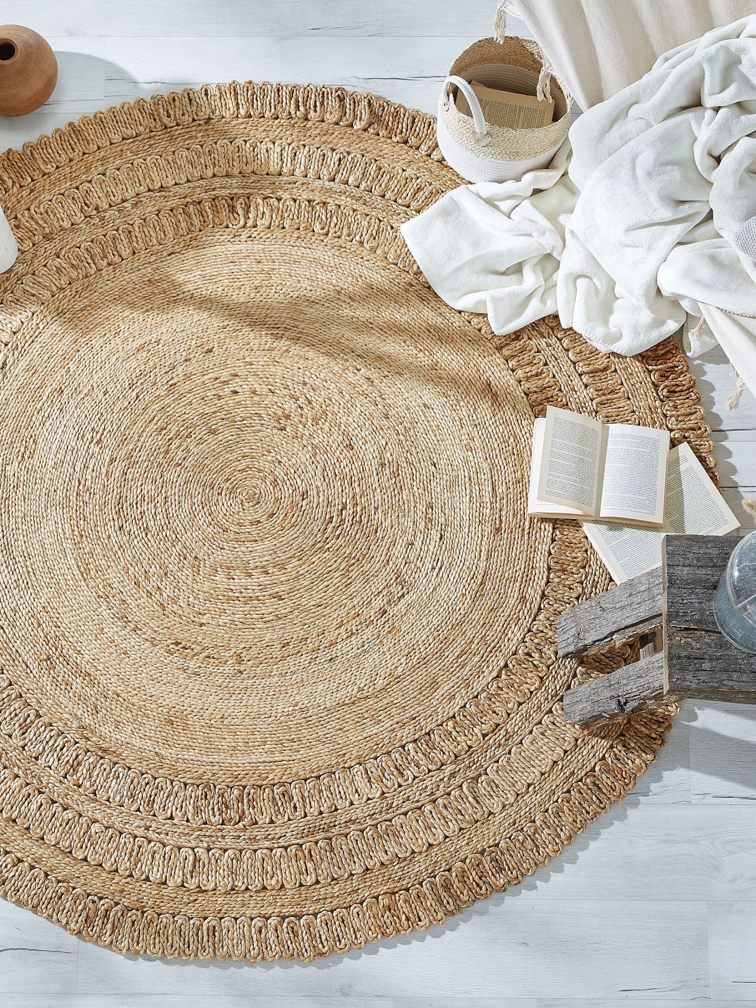 Jute-Teppich, Natural 1 Jute-Teppich, Natural