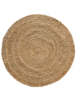 Jute-Teppich, Natural 9 Jute-Teppich, Natural -Haushaltsgegenstände Geschäft Skyarp JuteTeppich Beige Natural 150rund pla