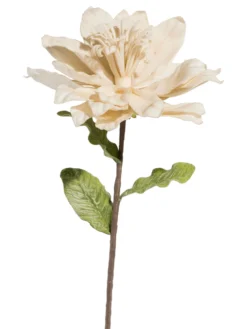 Kunstblume, Hellbeige -Haushaltsgegenstände Geschäft Softflower Kunstblume Creme Hellbeige 10x112 pla2