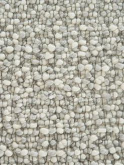 Woll-Teppich, Grey´n White -Haushaltsgegenstände Geschäft Solberga WollTeppich Grau GreynWhite 170x240 lup