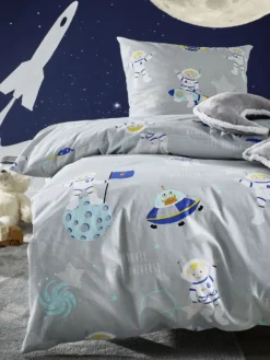 Kinderbettwäsche, Grey
