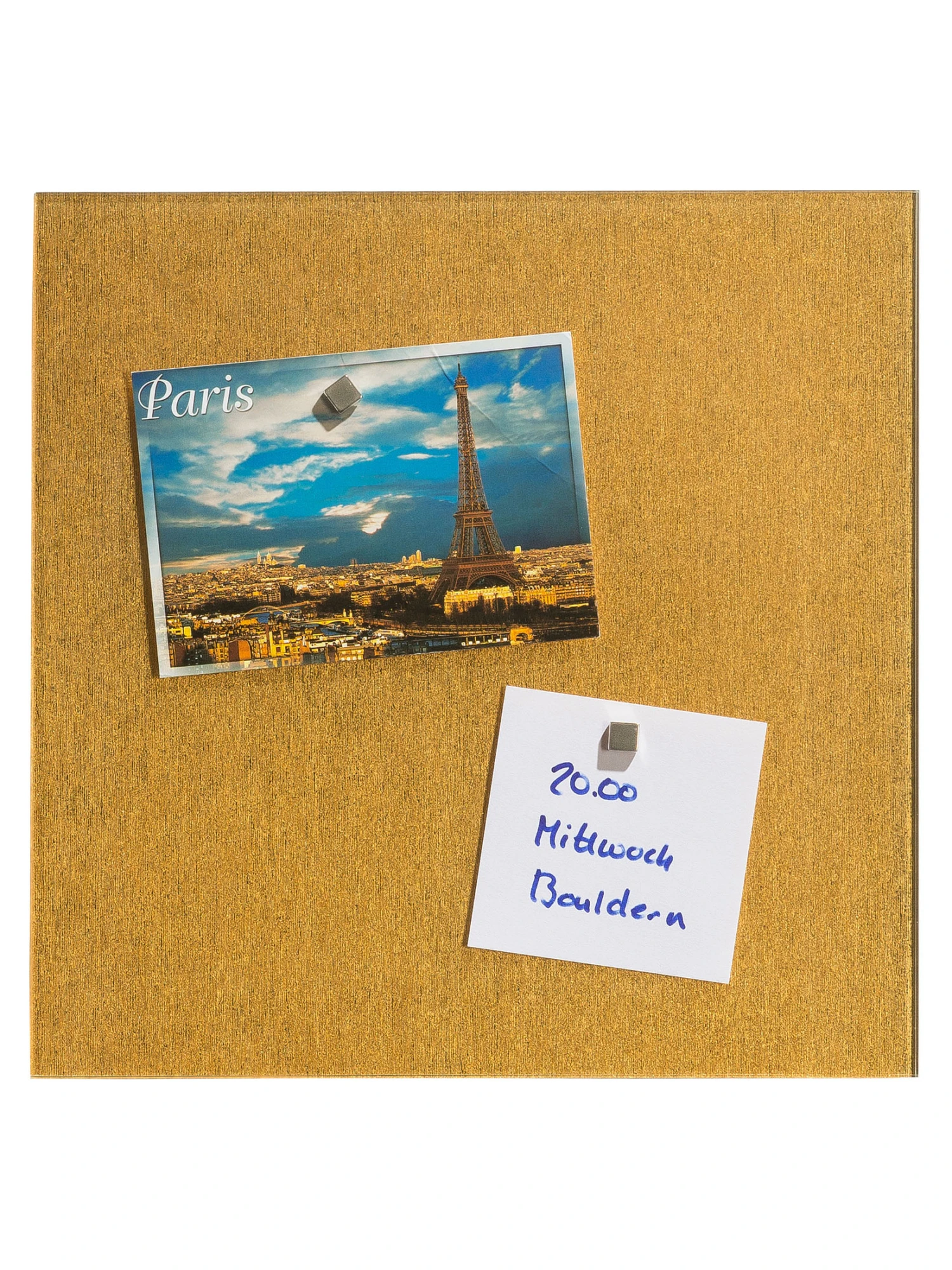 Memo Board, Gold 1 Memo Board, Gold