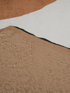 Leinwand-Druck-handbemalt, Dunkelbeige -Haushaltsgegenstände Geschäft Storea Druckgerahmt Beige Dunkelbeige 30x40 lup