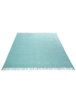 Baumwoll-Teppich, Aqua 6 Baumwoll-Teppich, Aqua -Haushaltsgegenstände Geschäft Summerweave Handwebteppich blau aqua 170x240 fper