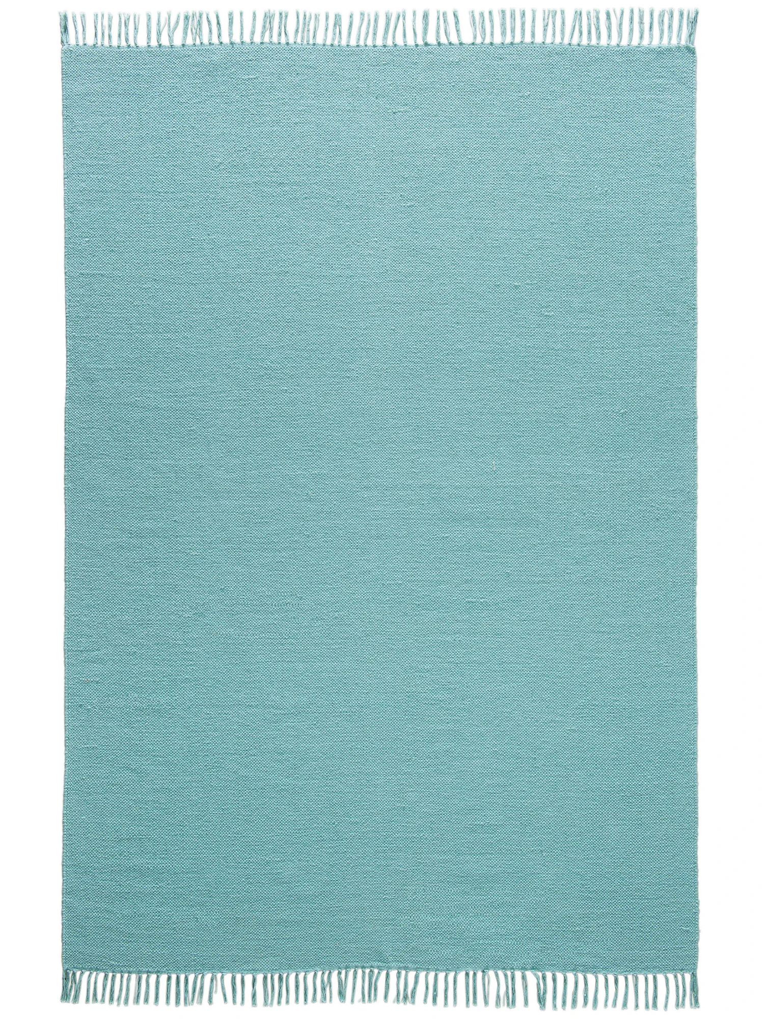 Baumwoll-Teppich, Aqua 2 Baumwoll-Teppich, Aqua – Bild 2
