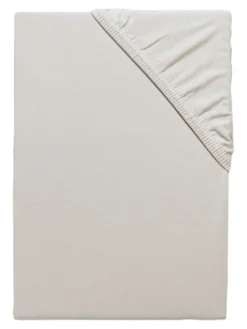 Spannbetttuch, Silber