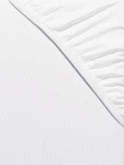 Spannbetttuch, Weiss -Haushaltsgegenstände Geschäft Sydney Spannbetttuch Weiss 100x200 lup