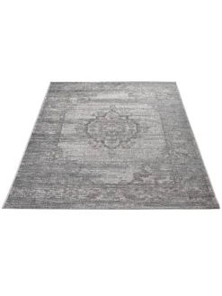 Outdoor-Teppich, Vintage Multi -Haushaltsgegenstände Geschäft Tabas VintageTeppich Grau VintageMulti 160x230 fper