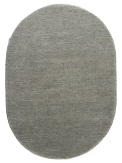 Woll-Teppich, Grau