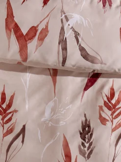 Satin-Bettwäsche, Braun/Bunt -Haushaltsgegenstände Geschäft Teneri Bettwaesche Beige BraunBunt 135x200 lup