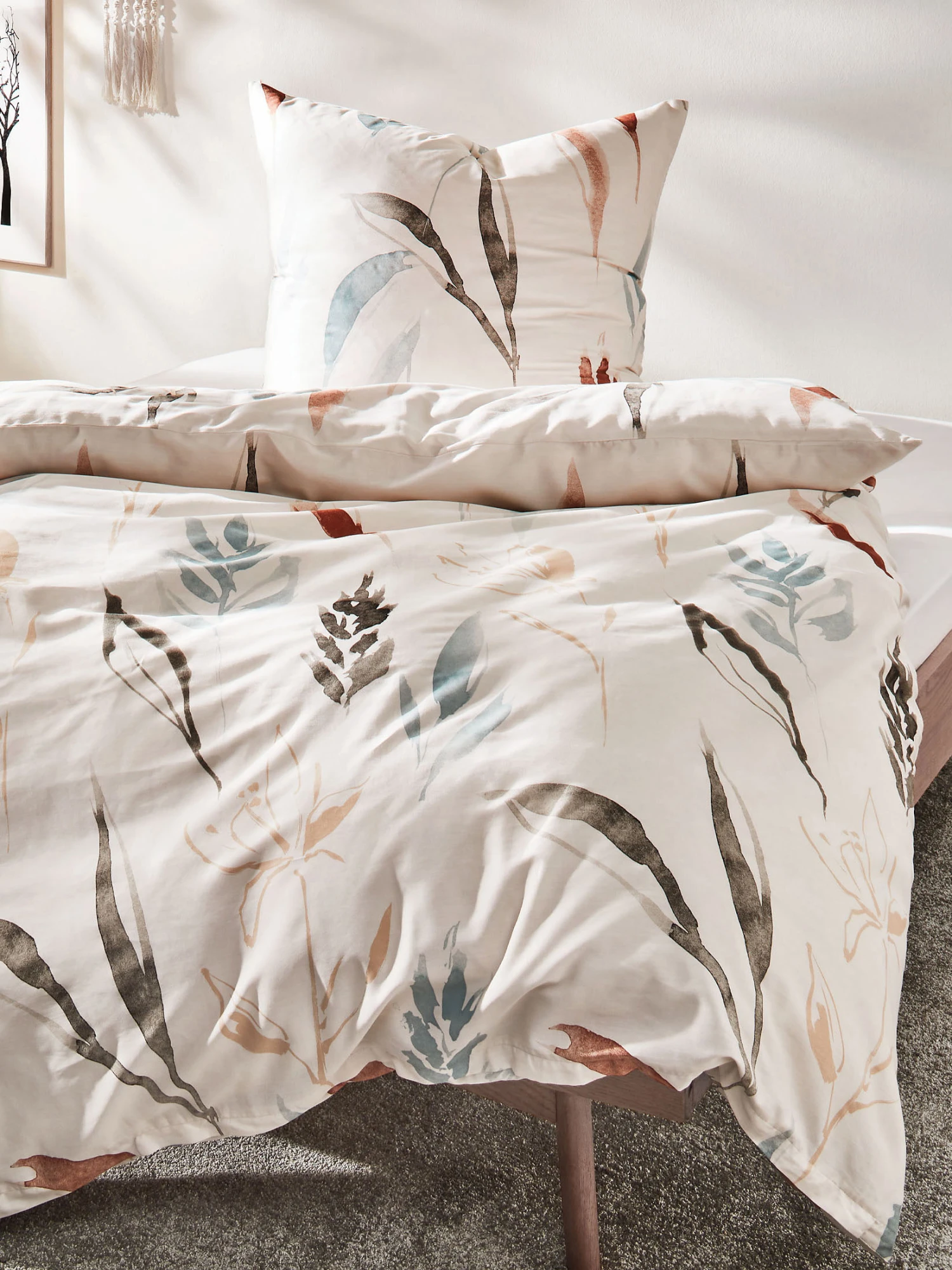 Satin-Bettwäsche, Multicolor 1 Satin-Bettwäsche, Multicolor