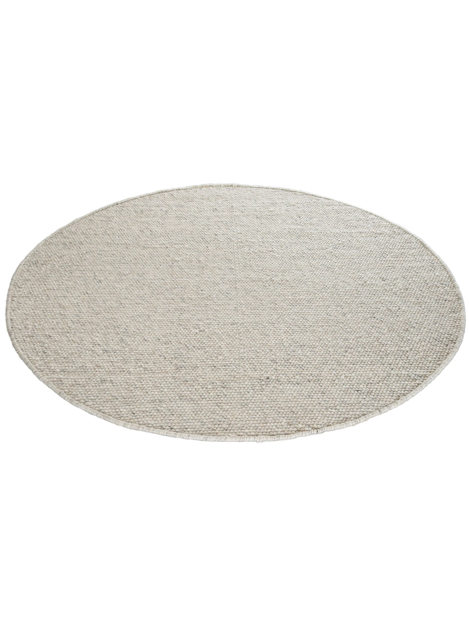Woll-Teppich, Beige 3 Woll-Teppich, Beige – Bild 3