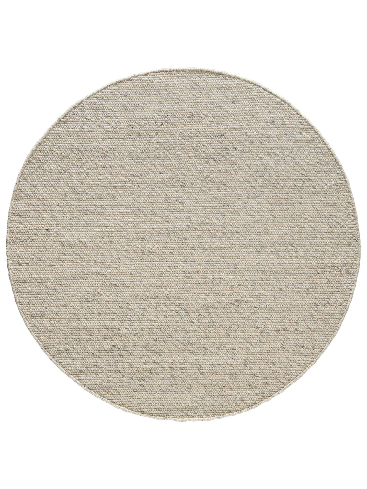 Woll-Teppich, Beige 2 Woll-Teppich, Beige – Bild 2