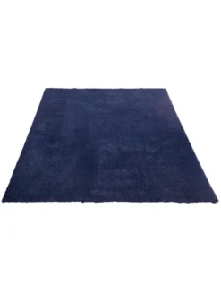 Hochflor-Teppich, Dunkelblau 8 Hochflor-Teppich, Dunkelblau -Haushaltsgegenstände Geschäft Touch UniTeppich blau Dunkelblau 160x230 fper