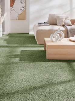 Langflor-Teppichboden, Olive 44