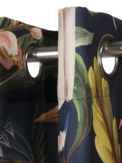 Ösenschal, Dunkelblau 8 Ösenschal, Dunkelblau -Haushaltsgegenstände Geschäft Tucani Gardine Oesenschal Blau Dunkelblau 140x250 lup1