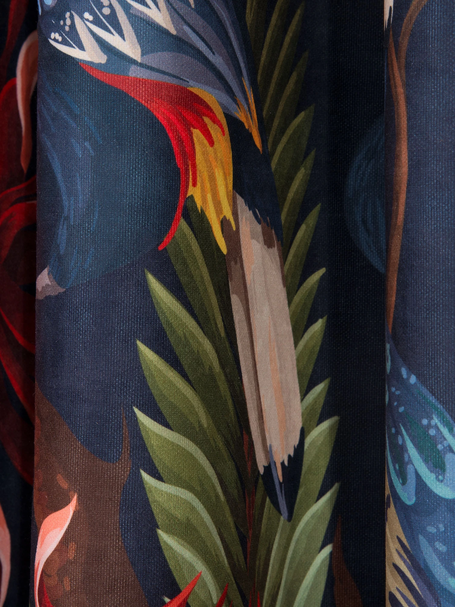 Ösenschal, Dunkelblau 5 Ösenschal, Dunkelblau – Bild 5