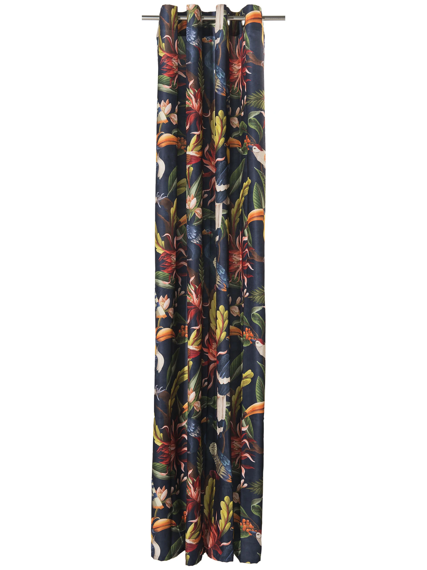 Ösenschal, Dunkelblau 2 Ösenschal, Dunkelblau – Bild 2