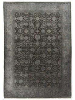 Vintage-Teppich, Silver-Blue 8 Vintage-Teppich, Silver-Blue -Haushaltsgegenstände Geschäft Valdiva VintageTeppich Grau SilverBlue 200x290 pla