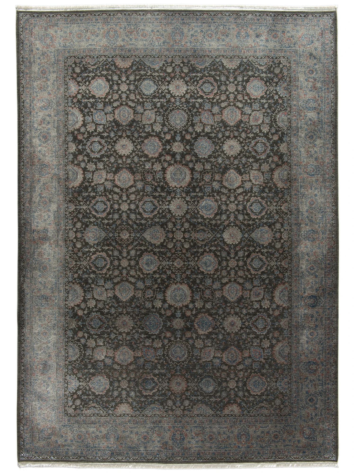 Vintage-Teppich, Silver-Blue 3 Vintage-Teppich, Silver-Blue – Bild 3