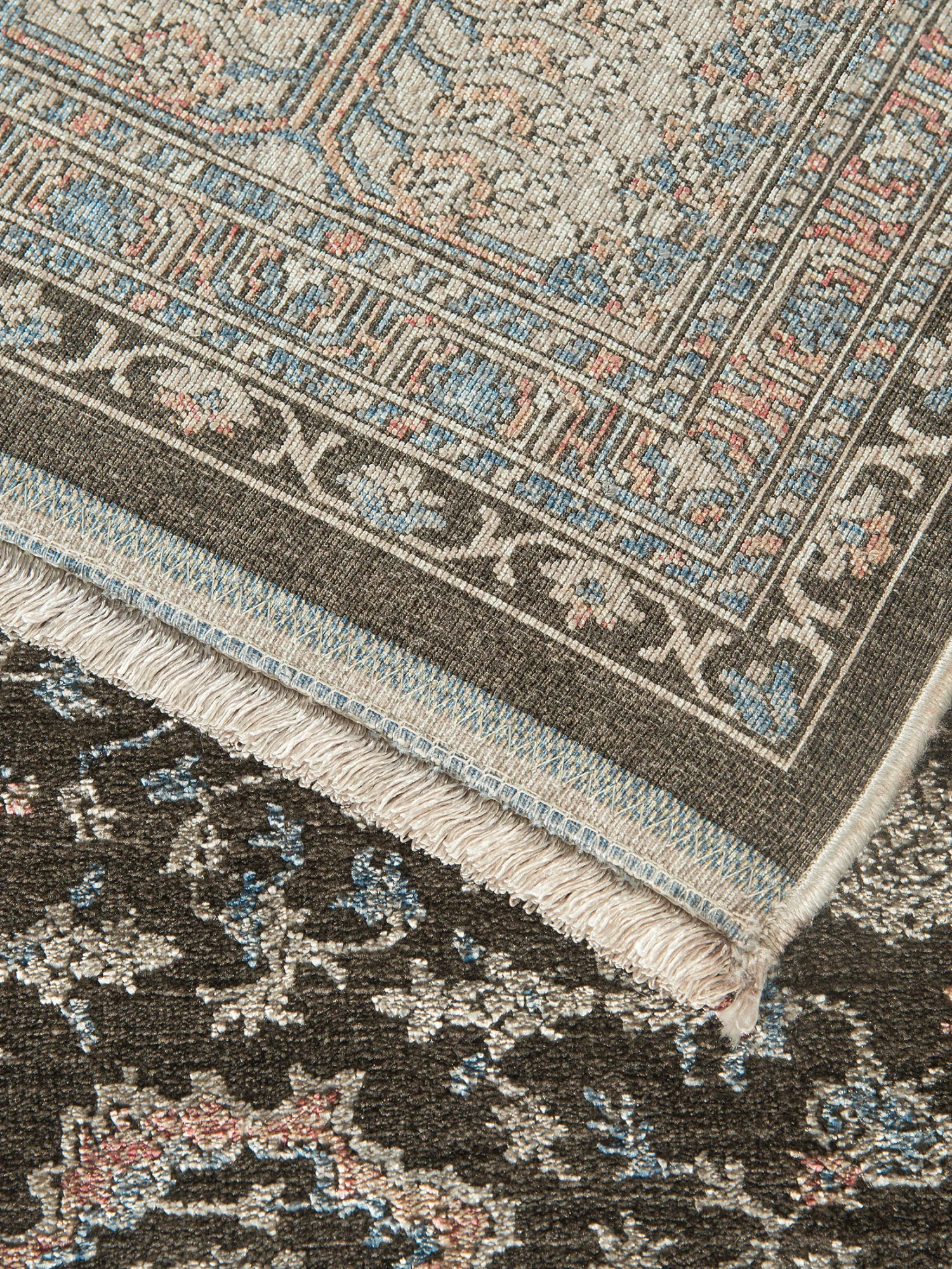 Vintage-Teppich, Silver-Blue 6 Vintage-Teppich, Silver-Blue – Bild 6