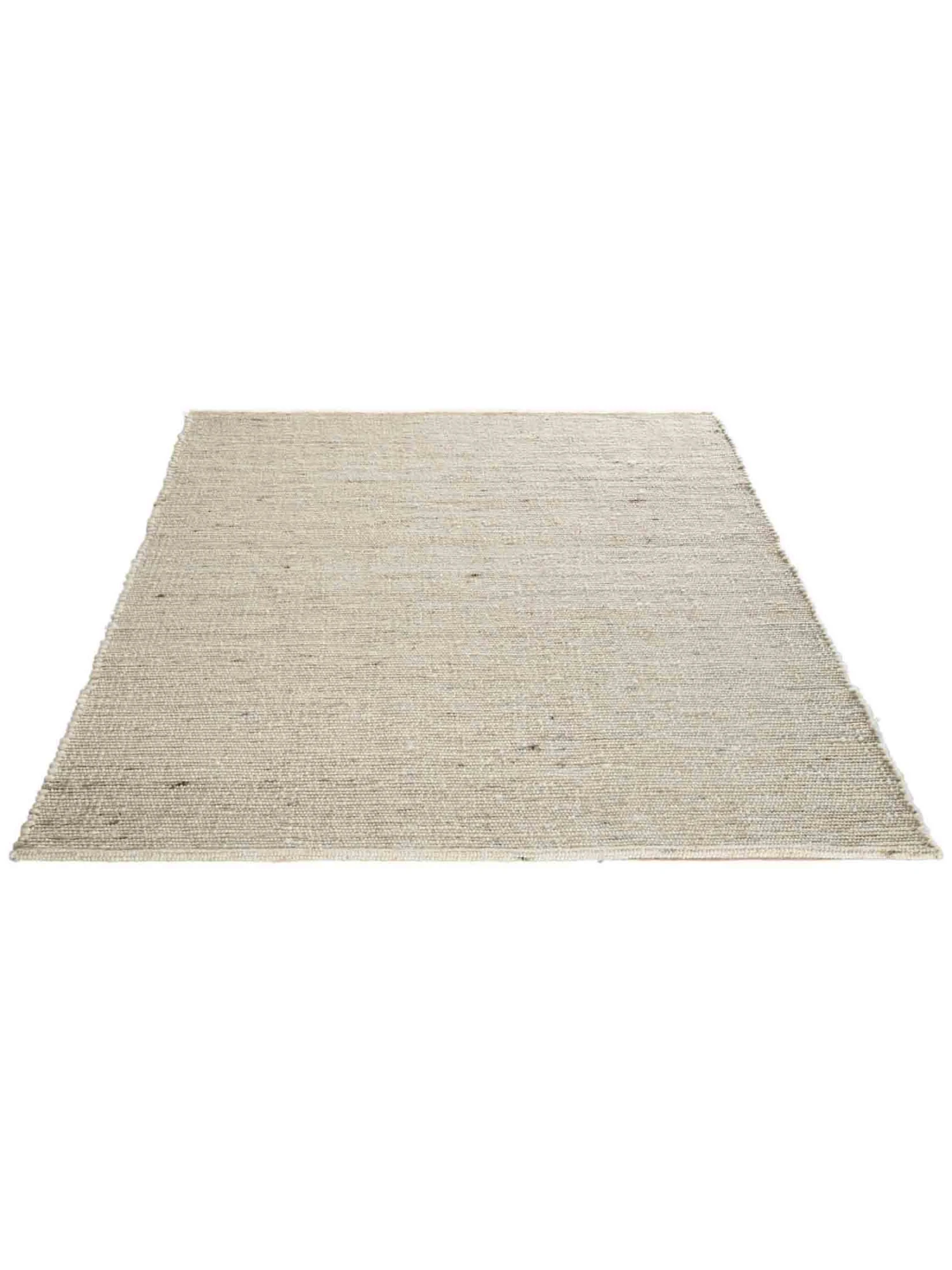 Woll-Teppich, Light Beige 3 Woll-Teppich, Light Beige – Bild 3
