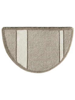 Duschvorlage Halbrund, Sand