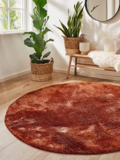 Hochflor-Teppich, Kupfer