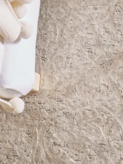 Vintage-Teppich, Ivory -Haushaltsgegenstände Geschäft Vikonia VintageTeppich Grau Silber 160x230 lup2